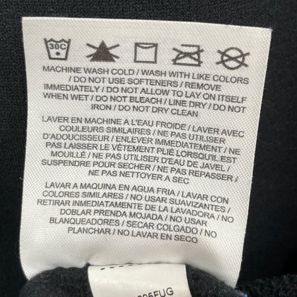 Nike All Time Script Logo Pullover Hooded Sweatshirt Black Purple - Picture 6 of 10